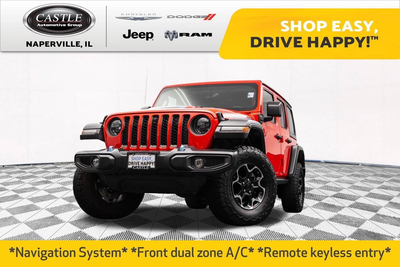2023 Jeep Wrangler Rubicon 4xe — SUV — 25,560 mi — Naperville, IL