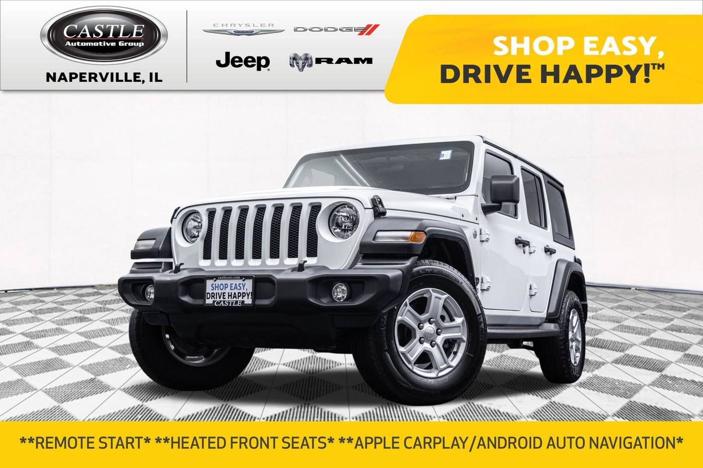 2021 Jeep Wrangler Sport S — SUV — 103,332 mi — Naperville, IL