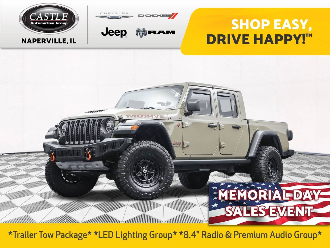 2020 Jeep Gladiator Mojave — Pickup Truck — 28,911 mi — Naperville, IL