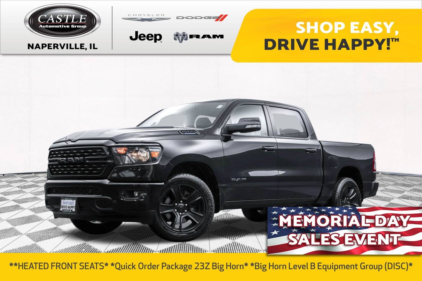 2022 Ram 1500 Big Horn — Pickup Truck — 59,377 mi — Naperville, IL