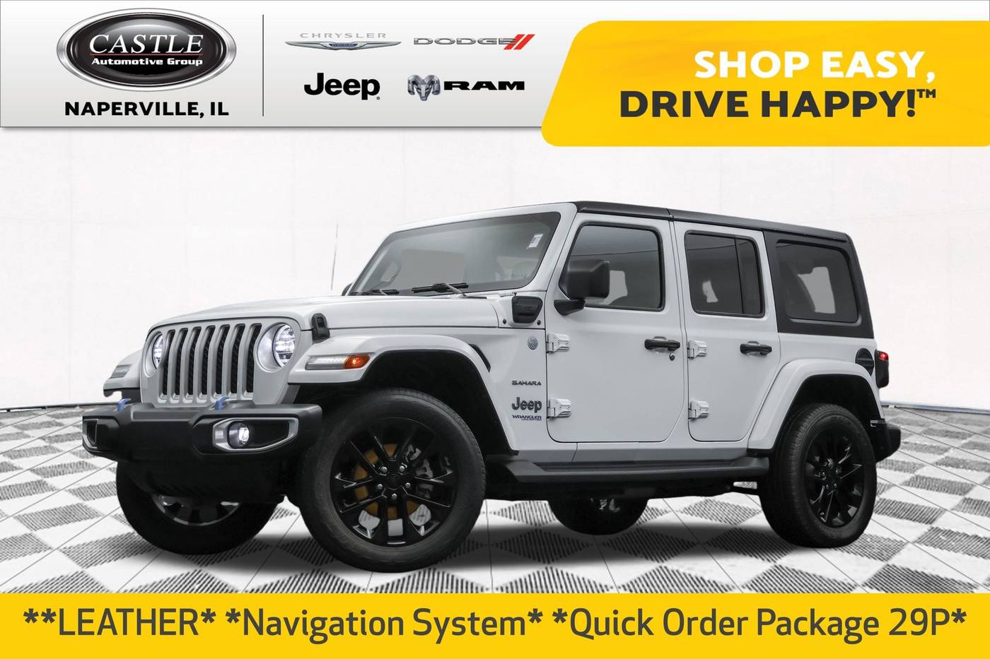 2022 Jeep Wrangler Sahara 4xe — SUV — 29,408 mi — Naperville, IL