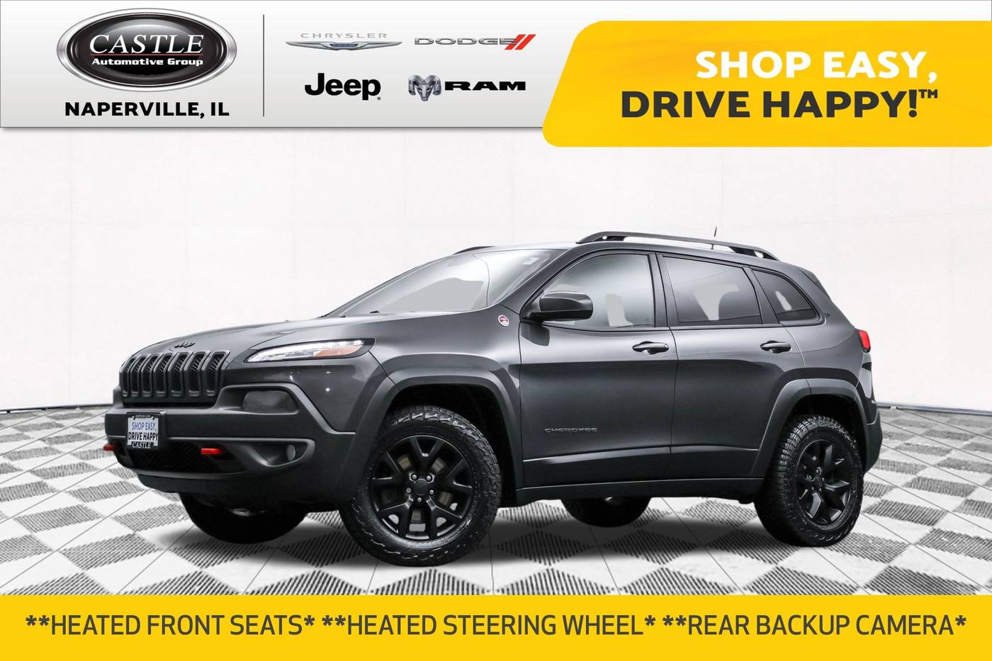 2016 Jeep Cherokee Trailhawk — SUV — 112,955 mi — Naperville, IL