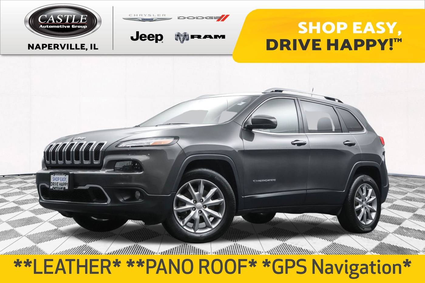 2018 Jeep Cherokee Limited — SUV — 82,737 mi — Naperville, IL