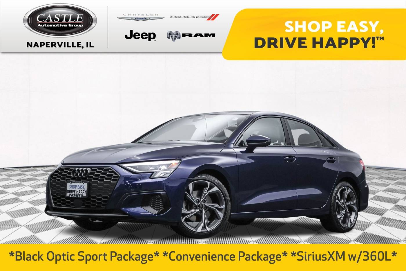 2023 Audi A3 Premium — Sedan — 19,622 mi — Naperville, IL
