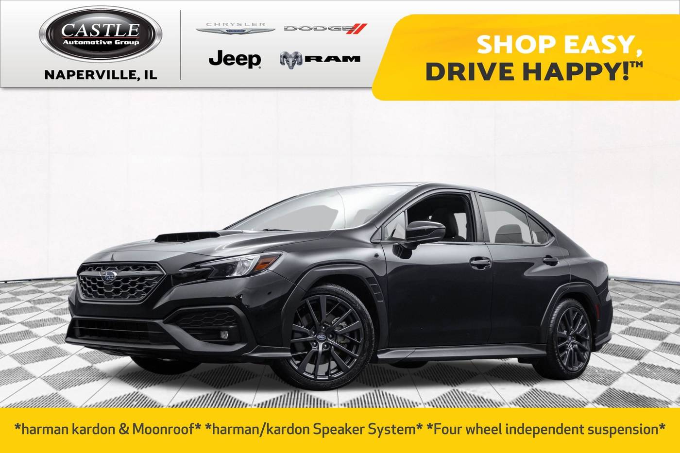 2022 Subaru WRX Premium — Sedan — 58,100 mi — Naperville, IL