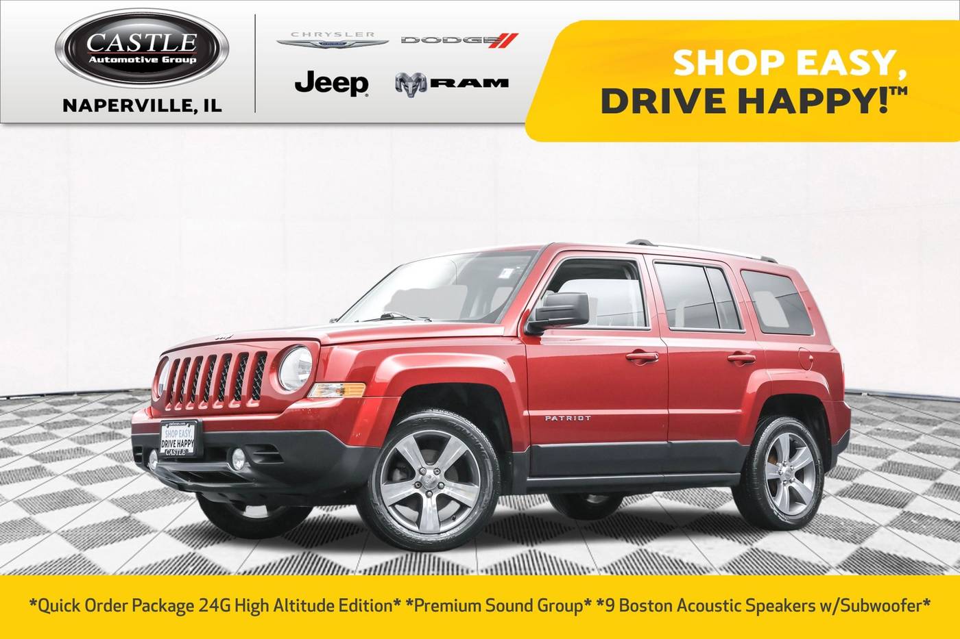 2016 Jeep Patriot High Altitude — SUV — 94,533 mi — Naperville, IL