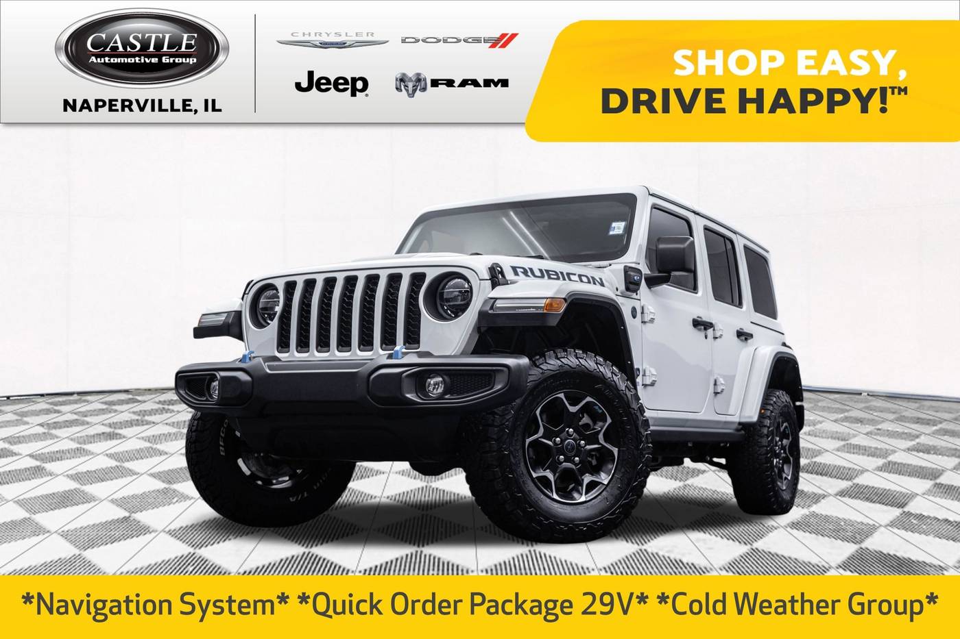 2021 Jeep Wrangler Rubicon 4xe — SUV — 39,621 mi — Naperville, IL