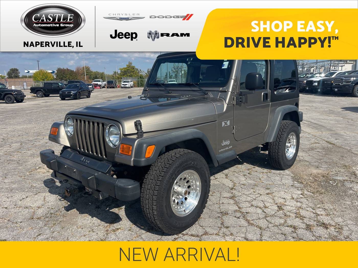 2003 Jeep Wrangler X — SUV — 150,394 mi — Naperville, IL