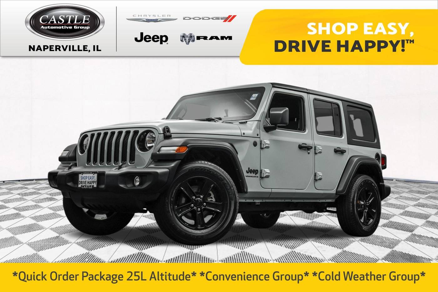 2023 Jeep Wrangler Sport Altitude — SUV — 39,644 mi — Naperville, IL