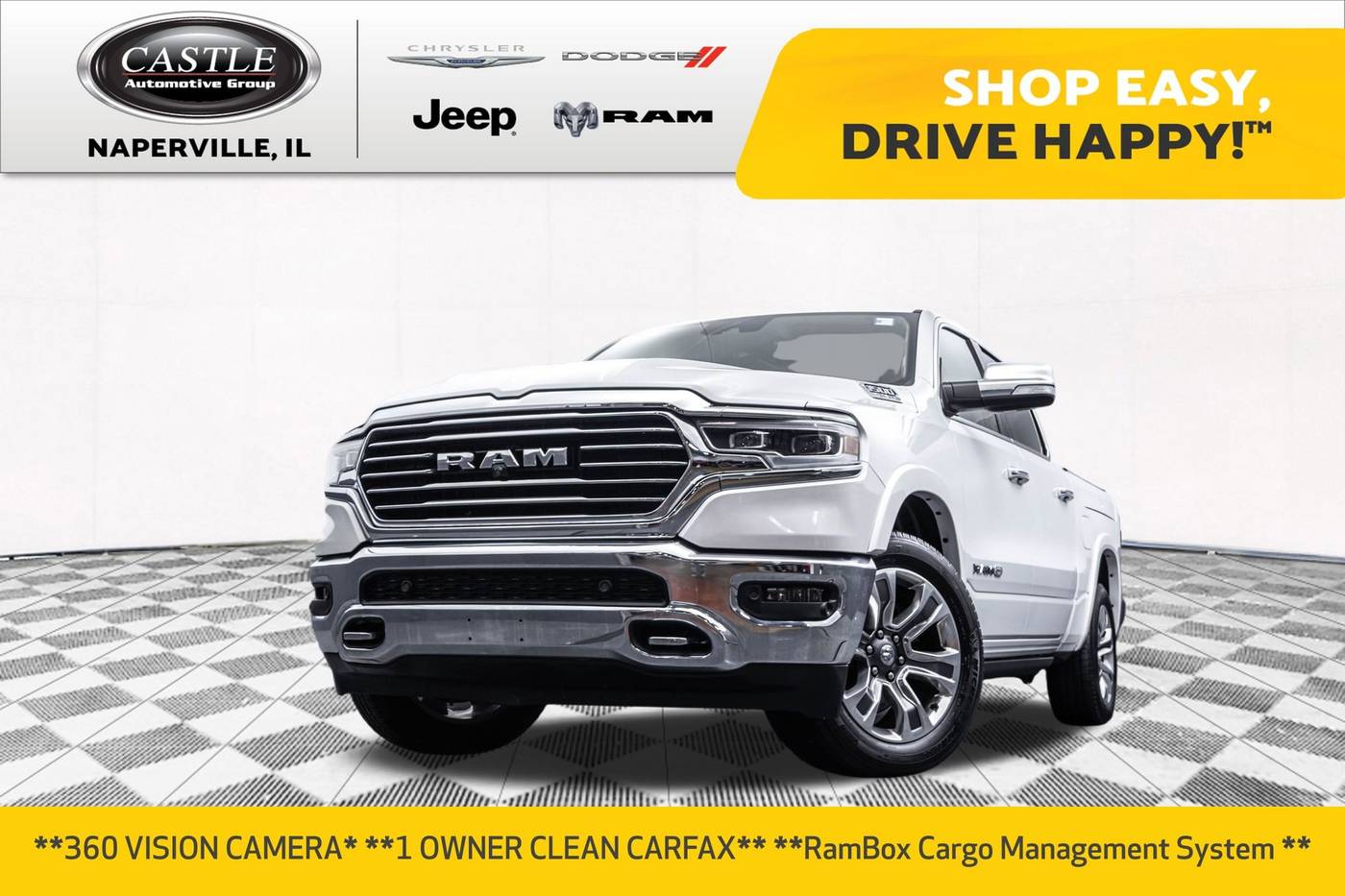 2019 Ram 1500 Longhorn — Pickup Truck — 93,449 mi — Naperville, IL