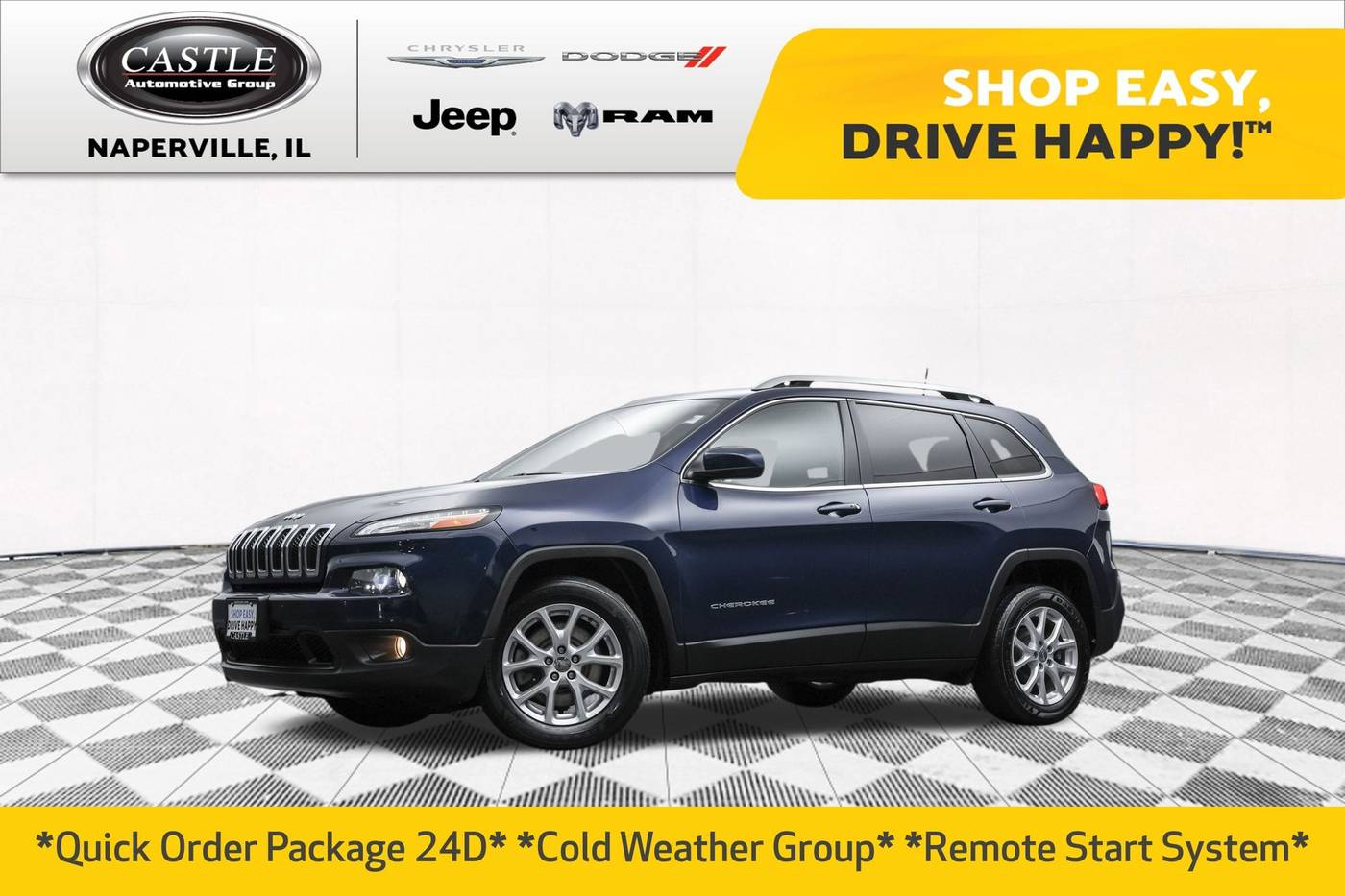 2018 Jeep Cherokee Latitude Plus — SUV — 44,923 mi — Naperville, IL