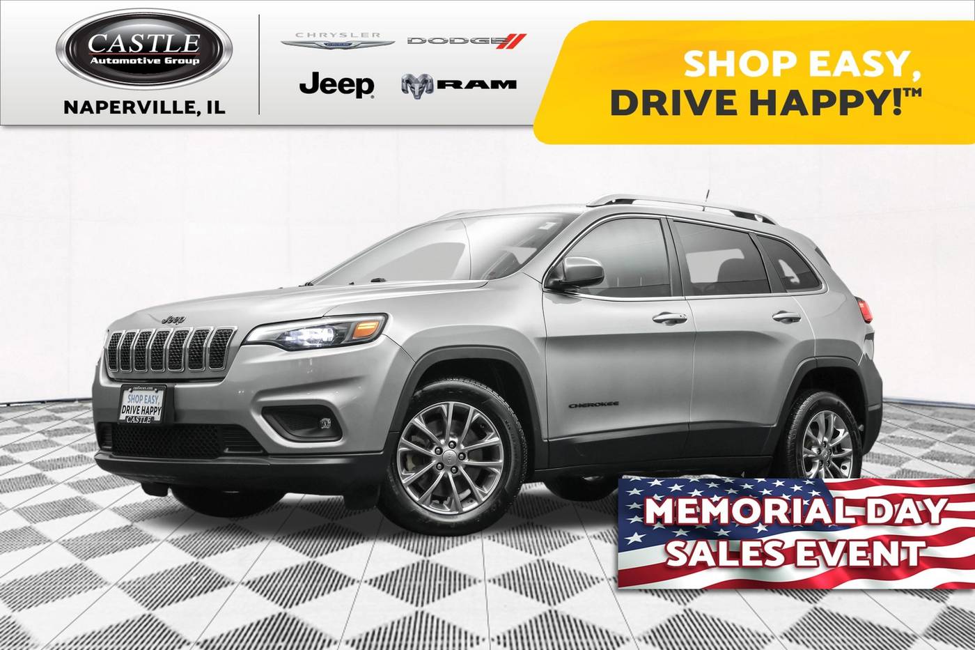 2019 Jeep Cherokee Latitude Plus — SUV — 89,768 mi — Naperville, IL