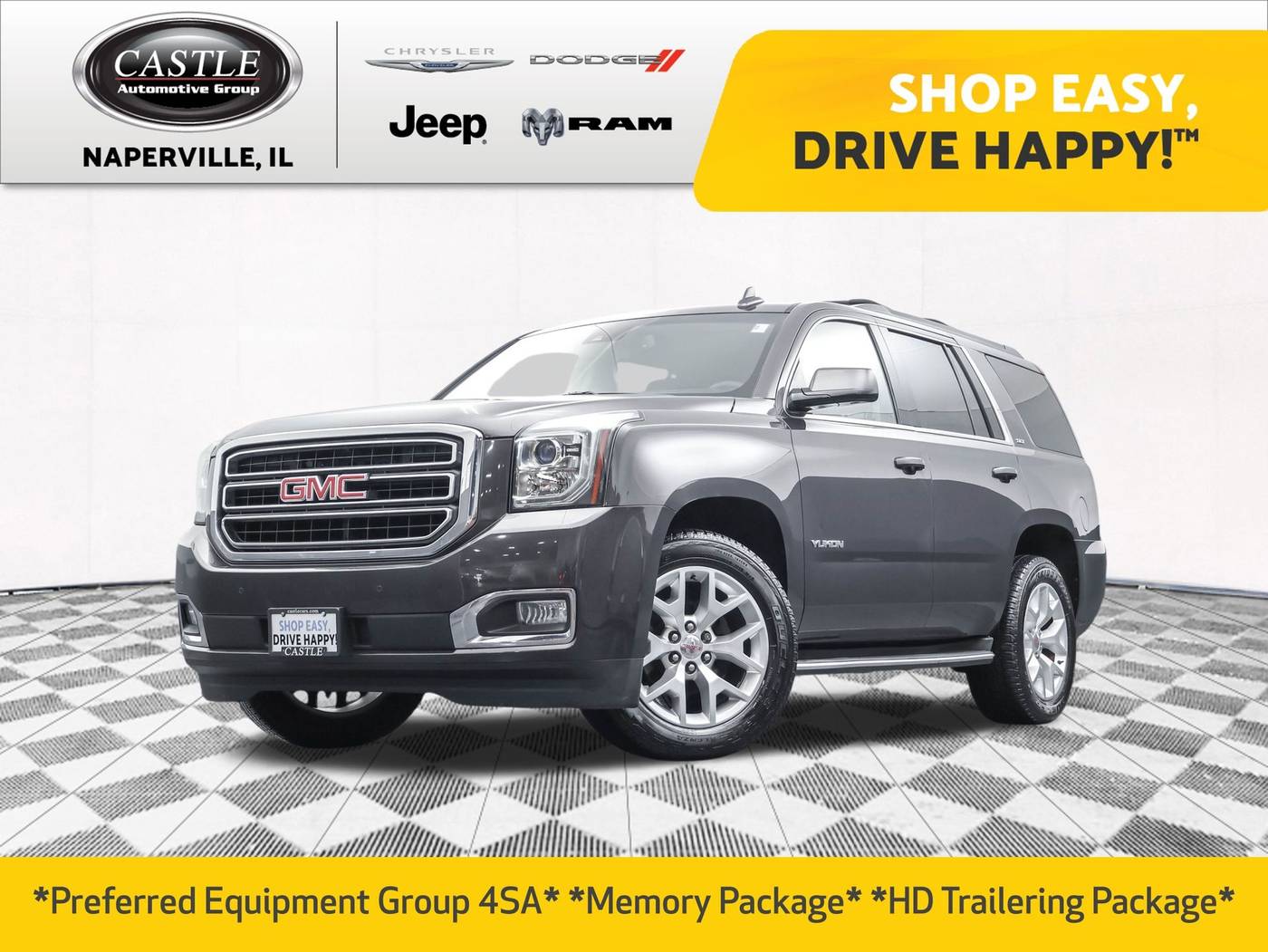 2017 GMC Yukon SLT — SUV — 63,432 mi — Naperville, IL