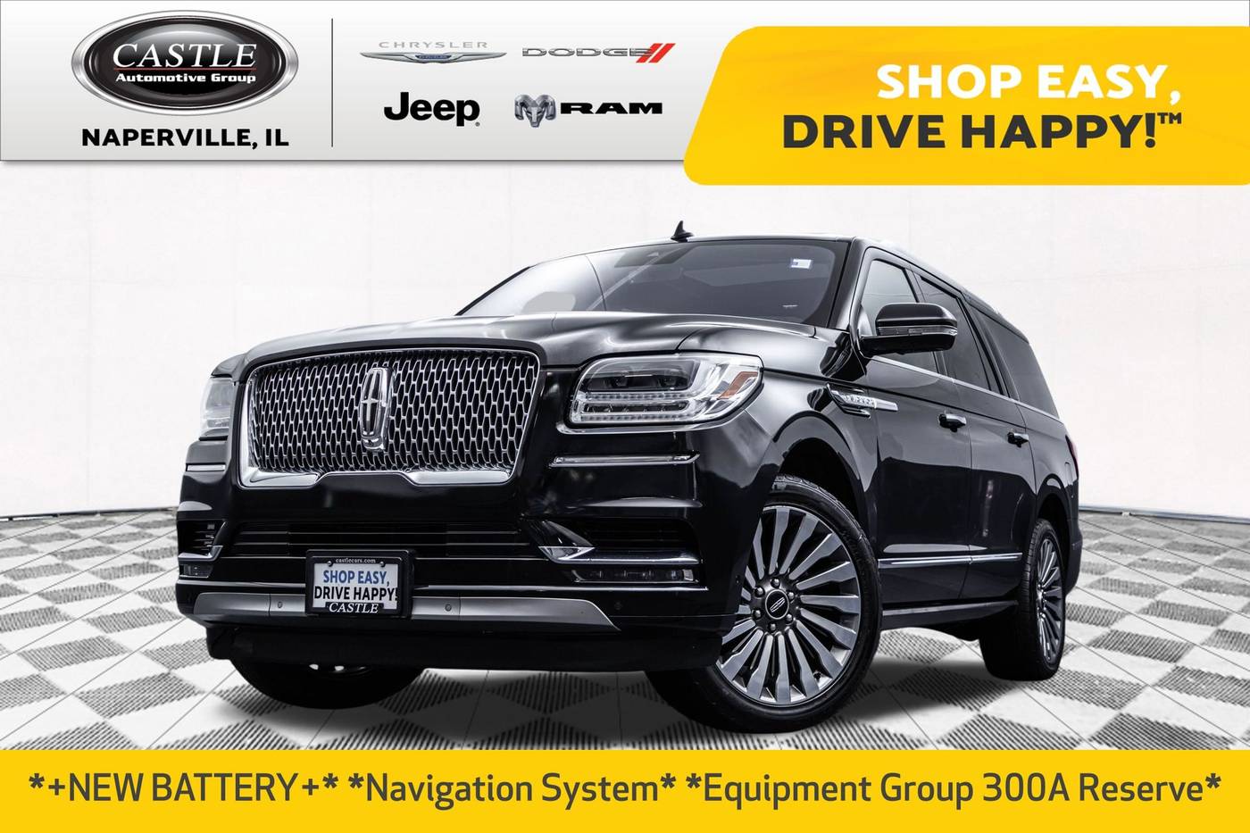 2019 Lincoln Navigator Reserve — SUV — 148,254 mi — Naperville, IL