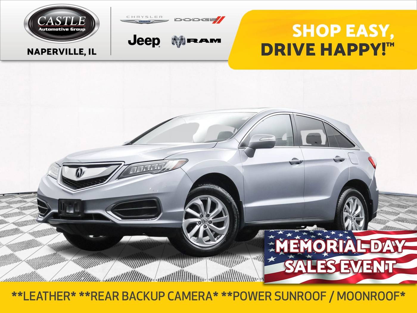 2016 Acura RDX Standard — SUV — 102,286 mi — Naperville, IL