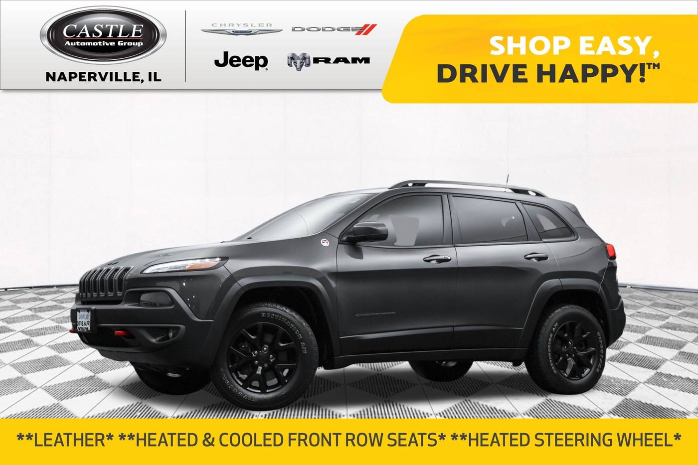 2018 Jeep Cherokee Trailhawk — SUV — 67,359 mi — Naperville, IL