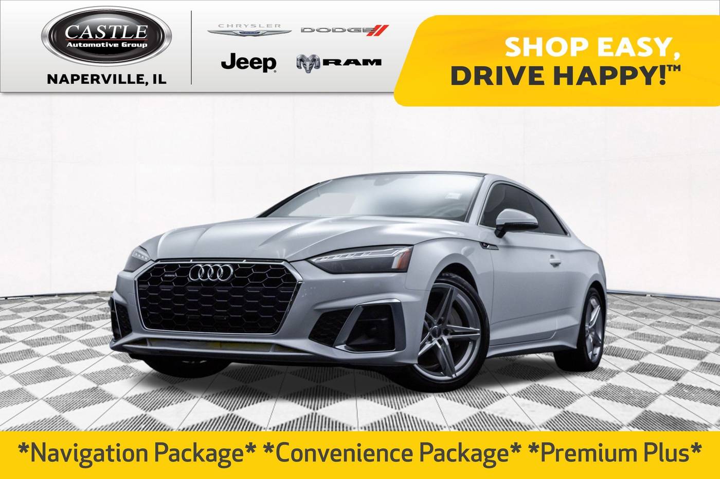 2020 Audi A5 Premium Plus — Coupe — 60,219 mi — Naperville, IL