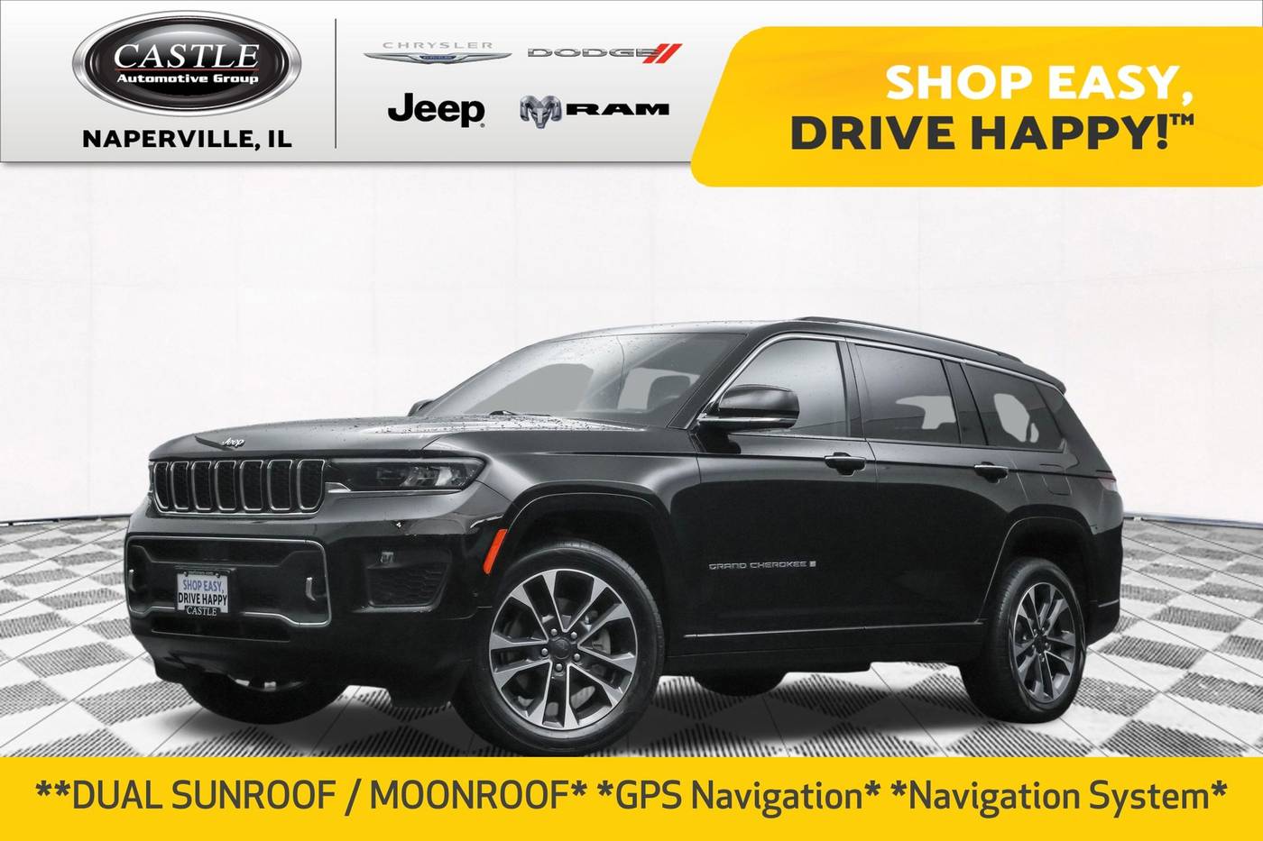 2021 Jeep Grand Cherokee Overland — SUV — 52,191 mi — Naperville, IL