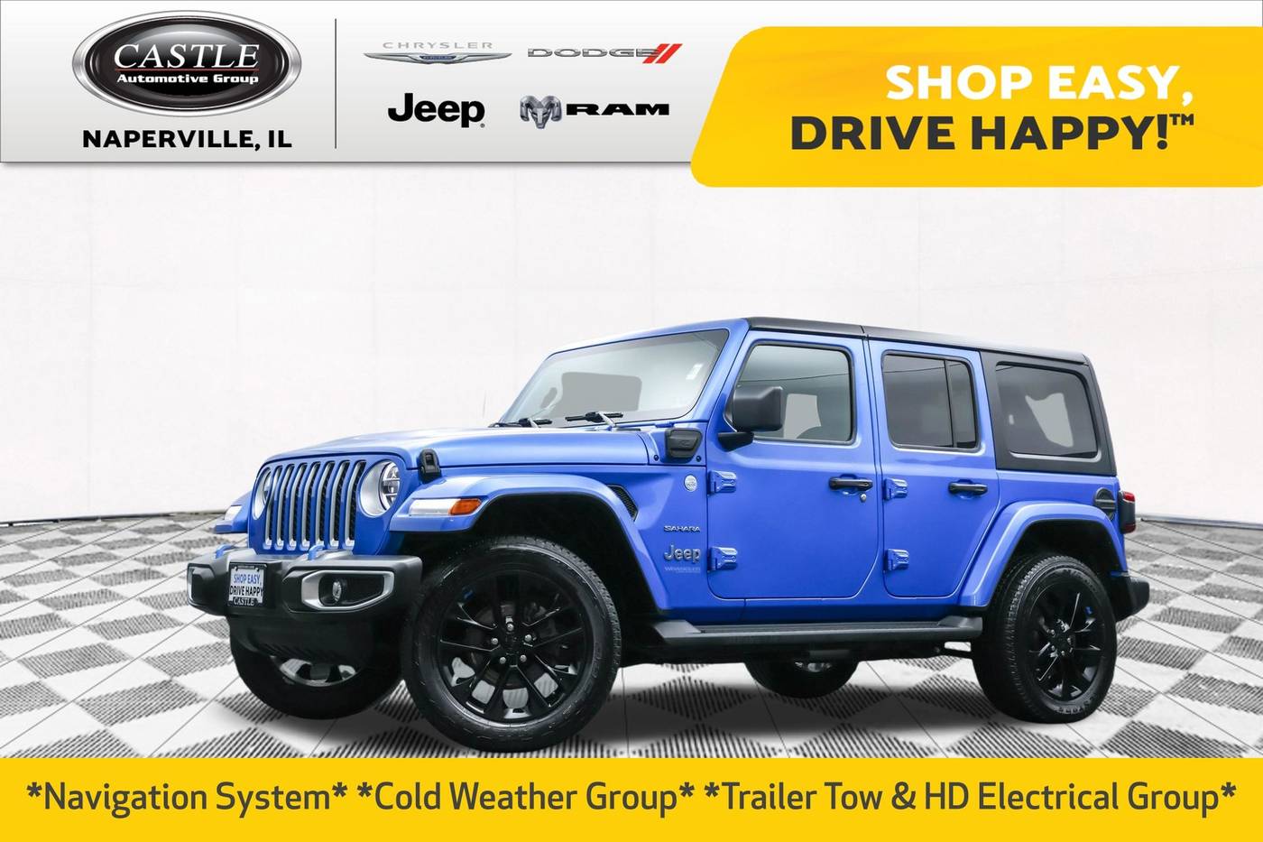 2022 Jeep Wrangler Sahara 4xe — SUV — 31,235 mi — Naperville, IL