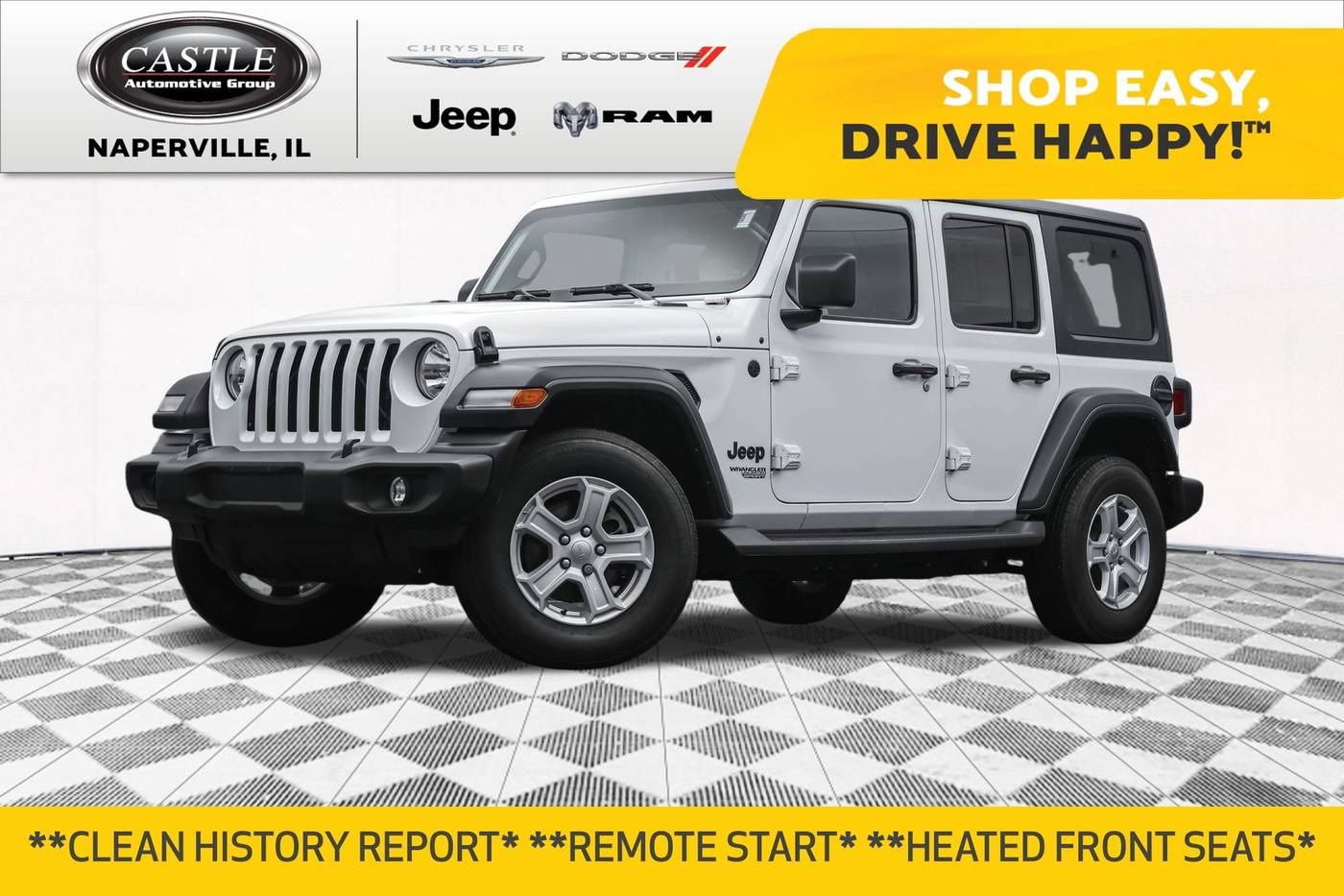 2021 Jeep Wrangler Sport S — SUV — 33,156 mi — Naperville, IL