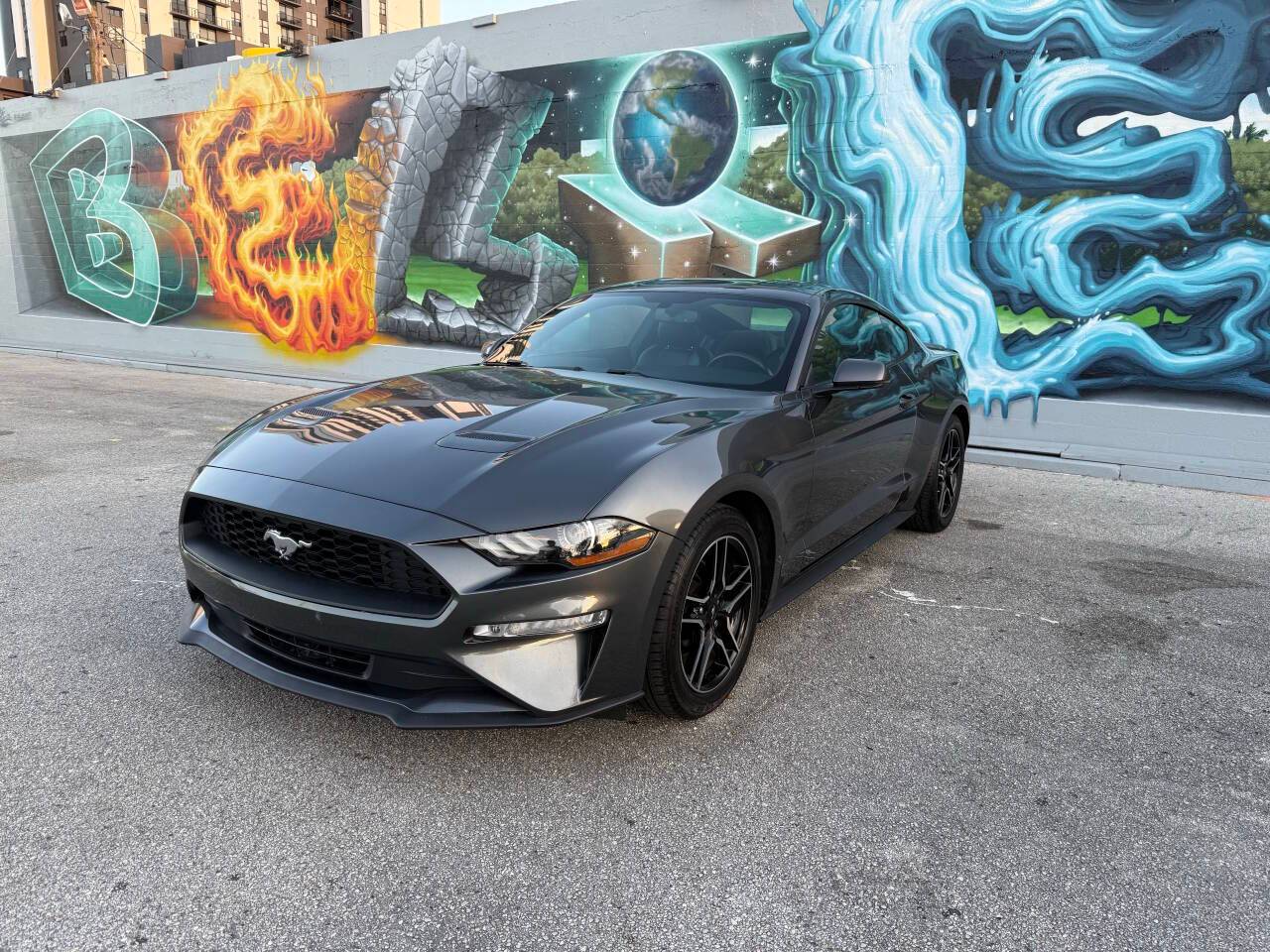 2019 Ford Mustang EcoBoost Premium — Coupe — 45,720 mi — Fort Lauderdale, FL