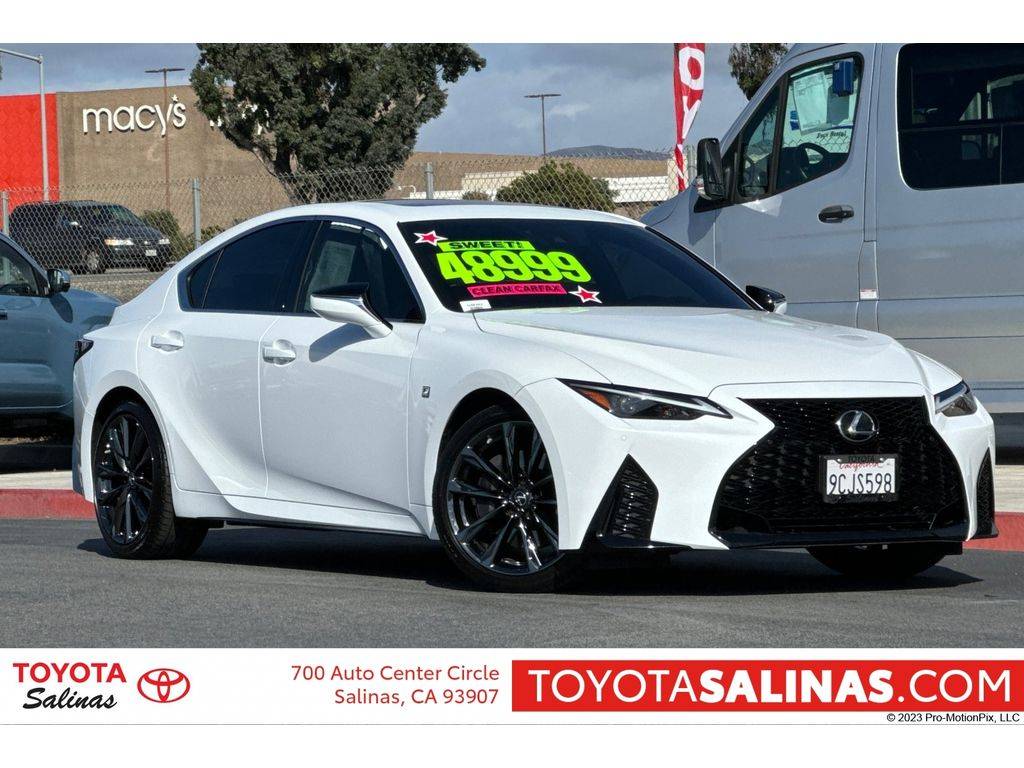 2022 Lexus IS IS 350 F SPORT — Sedan — 5,696 mi — Salinas, CA