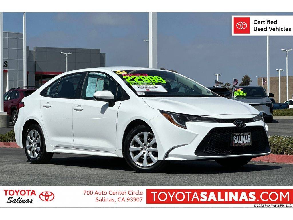 2022 Toyota Corolla LE — Sedan — 63,992 mi — Salinas, CA