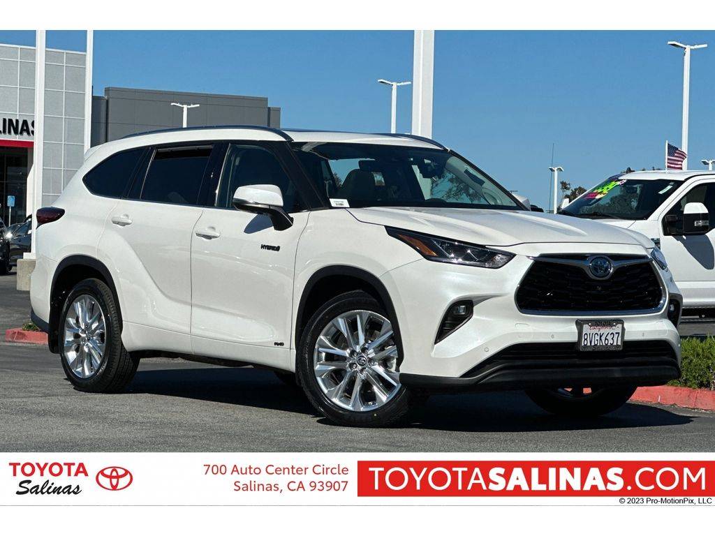 2021 Toyota Highlander Hybrid Limited — SUV — 28,423 mi — Salinas, CA