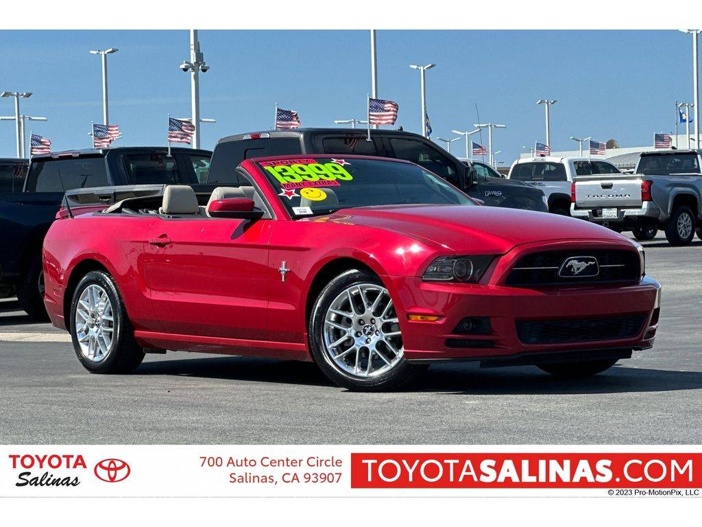 2013 Ford Mustang V6 Premium — Convertible — 56,050 mi — Salinas, CA