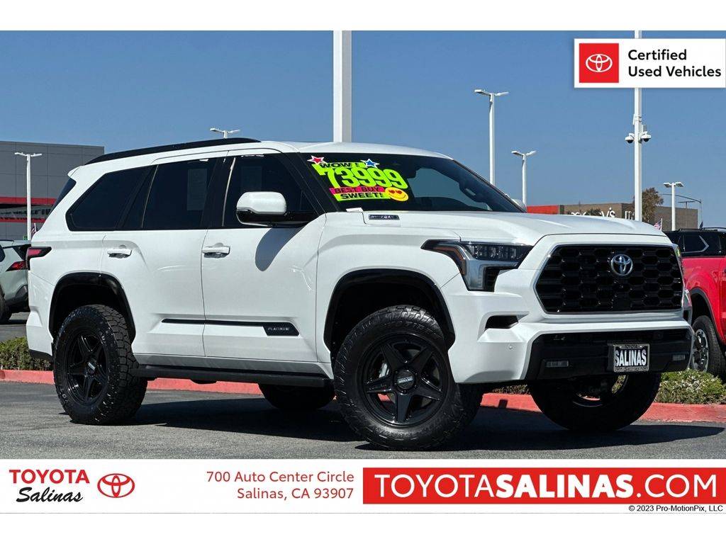 2023 Toyota Sequoia Platinum — SUV — 32,370 mi — Salinas, CA