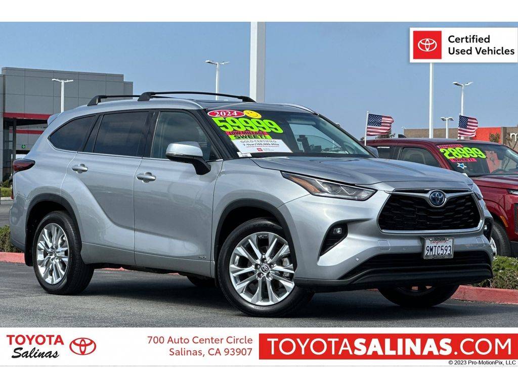 2024 Toyota Highlander Hybrid Limited — SUV — 22,047 mi — Salinas, CA