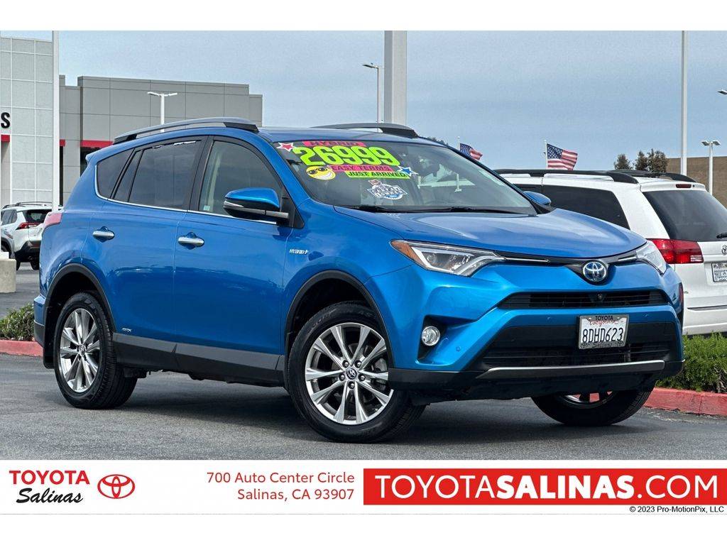 2018 Toyota RAV4 Hybrid Limited — SUV — 74,339 mi — Salinas, CA