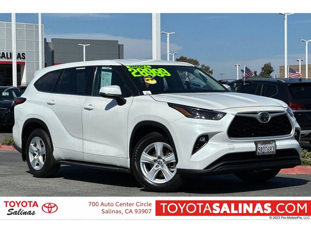 2022 Toyota Highlander LE — SUV — 89,476 mi — Salinas, CA