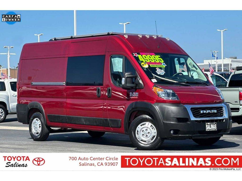 2021 Ram ProMaster Cargo Van 2500 — Cargo Van — 10,837 mi — Salinas, CA