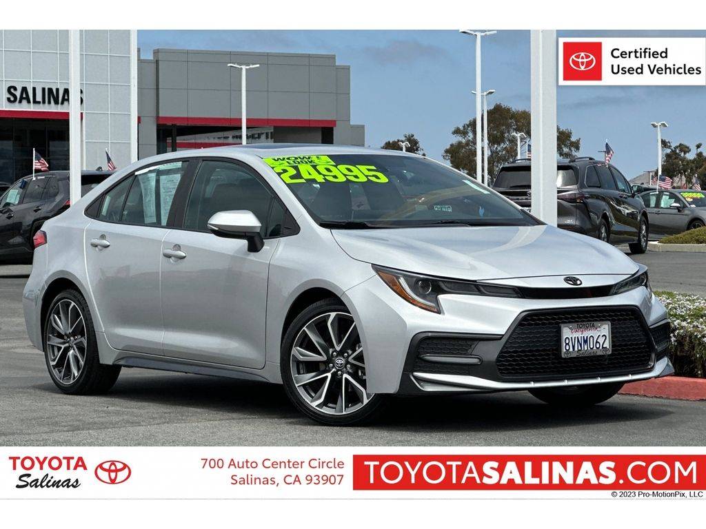 2021 Toyota Corolla SE — Sedan — 19,912 mi — Salinas, CA