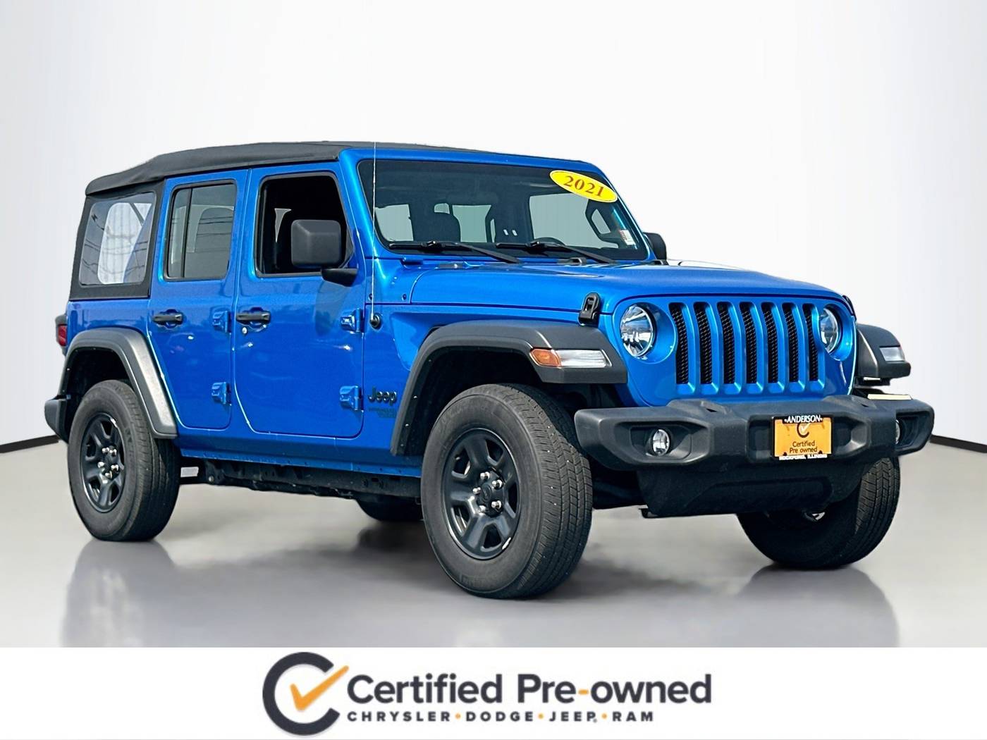 2021 Jeep Wrangler Sport — SUV — 37,485 mi — Rockford, IL