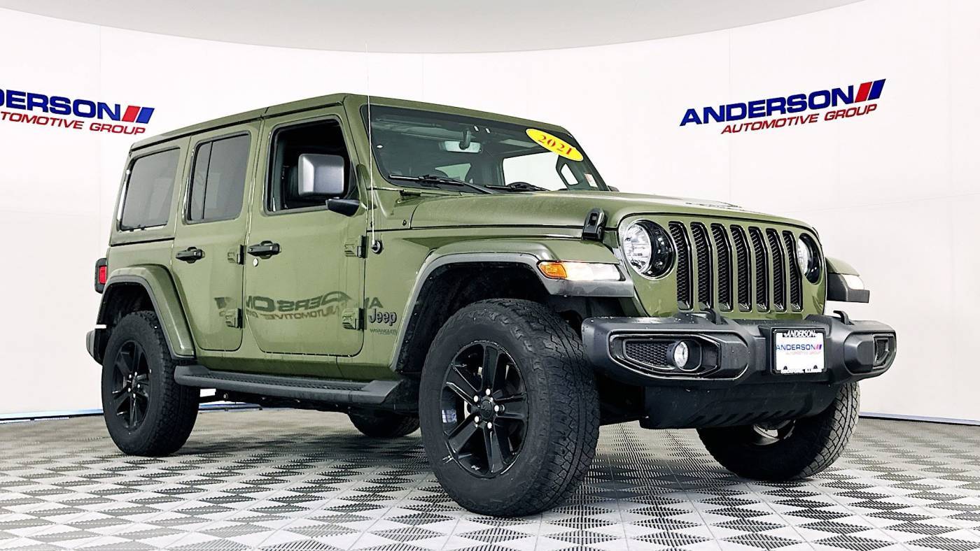 2021 Jeep Wrangler Sahara Altitude — SUV — 61,357 mi — Rockford, IL