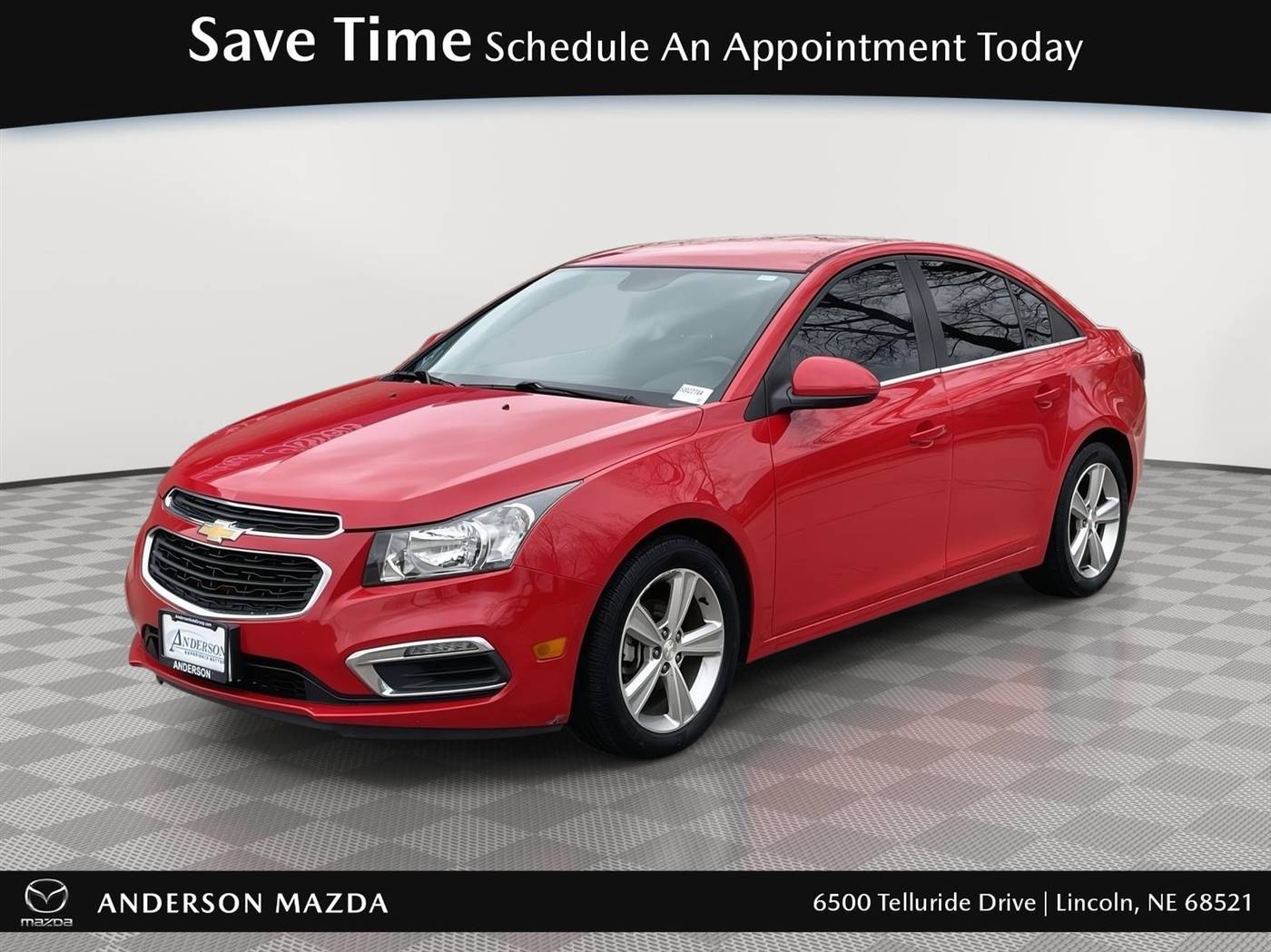 2015 Chevrolet Cruze 2LT — Sedan — 87,575 mi — Lincoln, NE