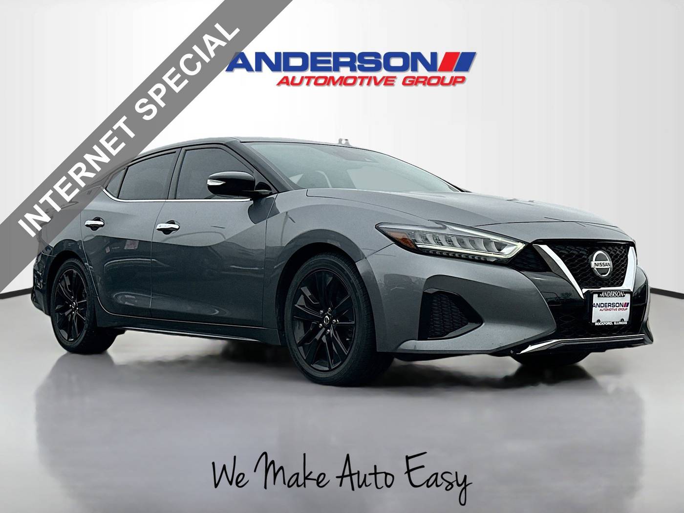 2021 Nissan Maxima SV — Sedan — 91,223 mi — Rockford, IL