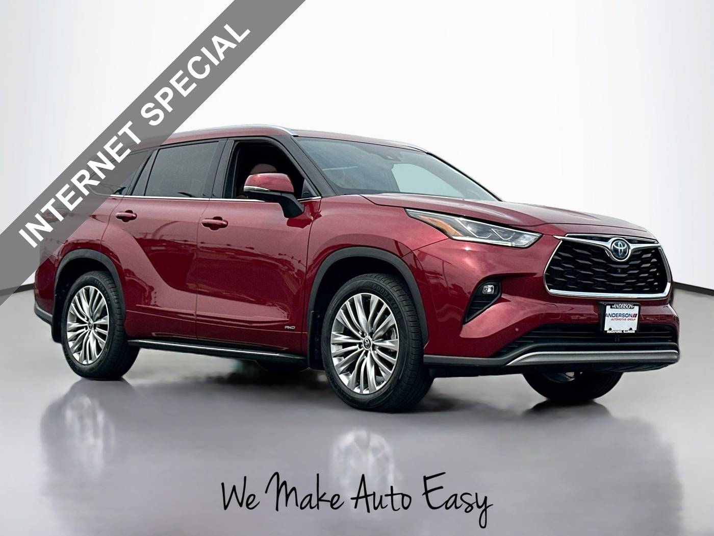 2023 Toyota Highlander Hybrid Platinum — SUV — 63,204 mi — Rockford, IL