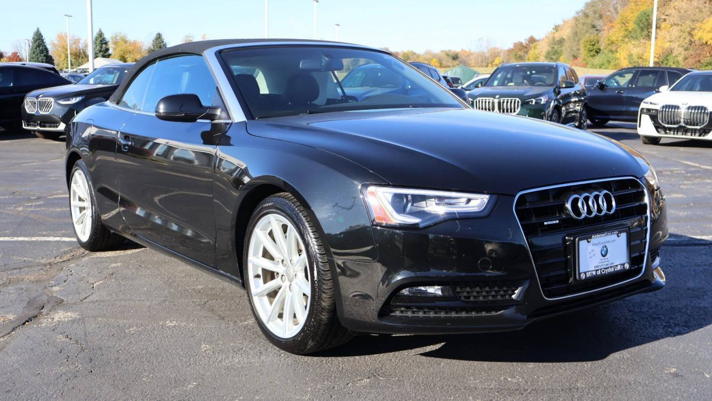 2015 Audi A5 Premium — Convertible — 86,255 mi — Crystal Lake, IL