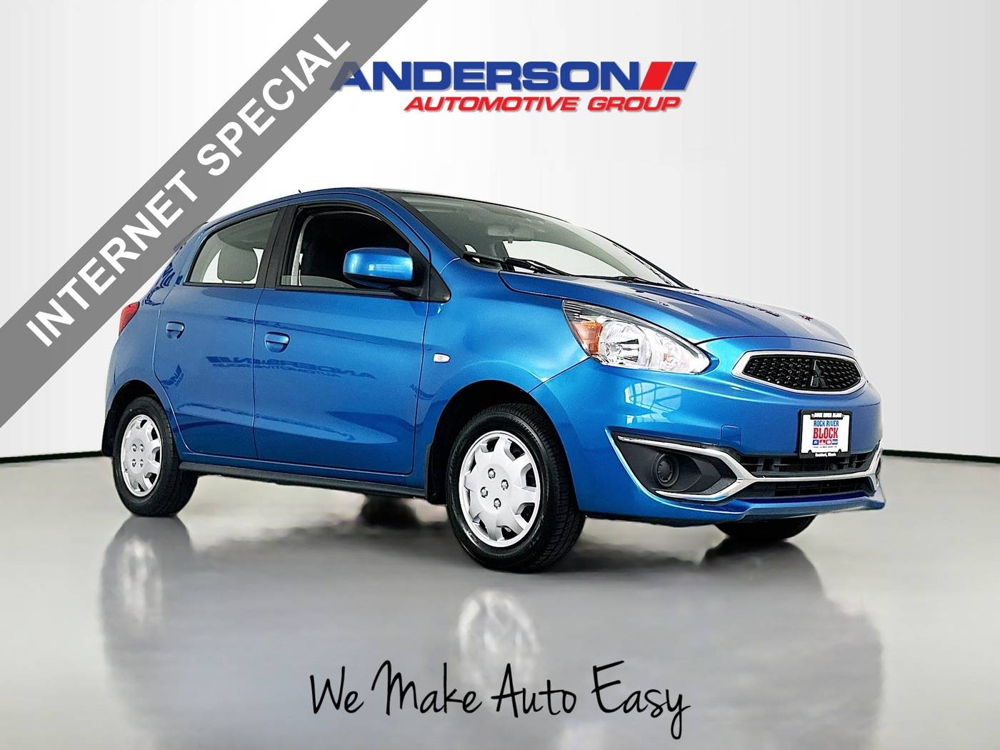 2018 Mitsubishi Mirage ES — Hatchback — 91,500 mi — Rockford, IL