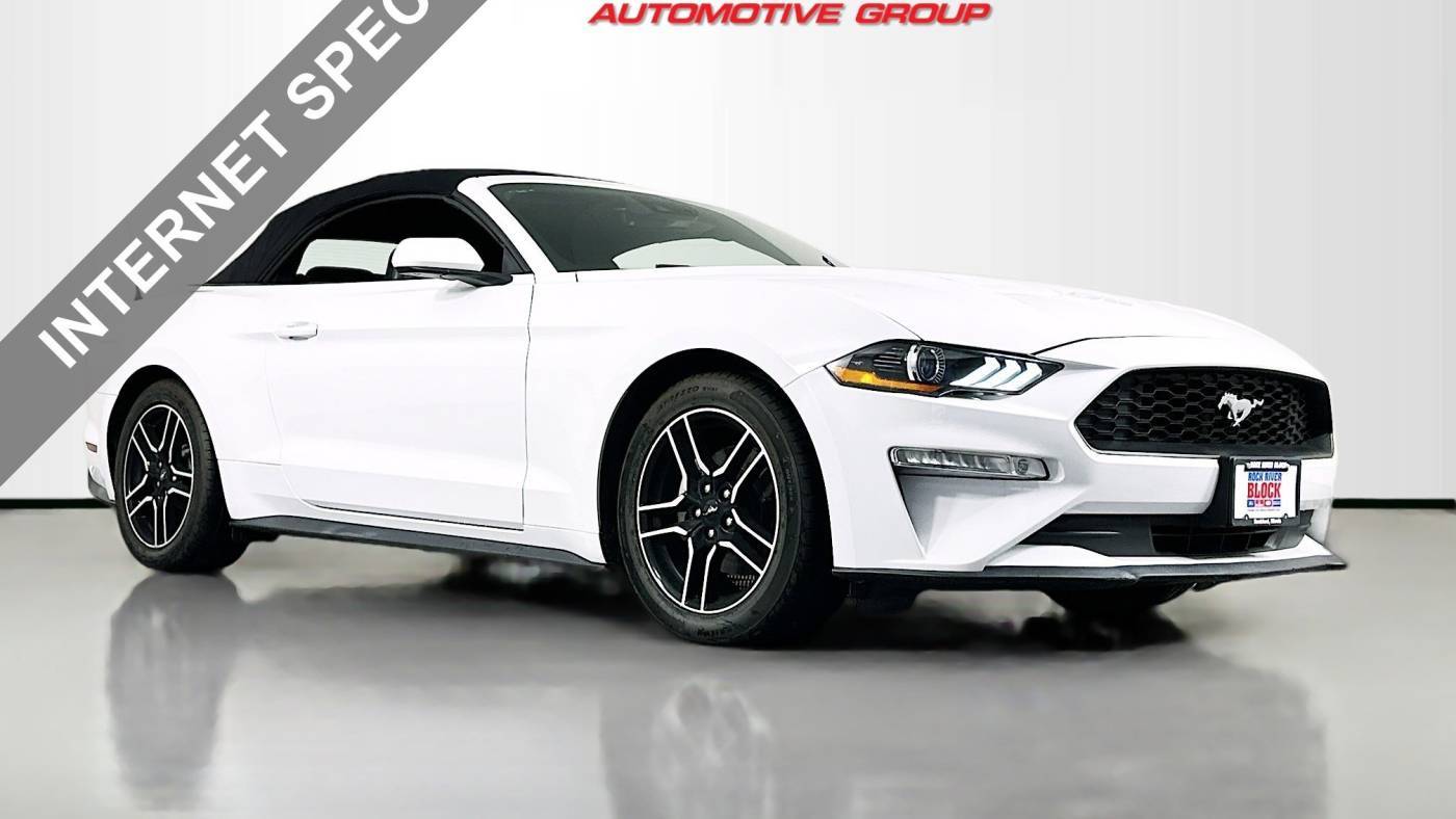 2021 Ford Mustang EcoBoost — Convertible — 67,810 mi — Rockford, IL
