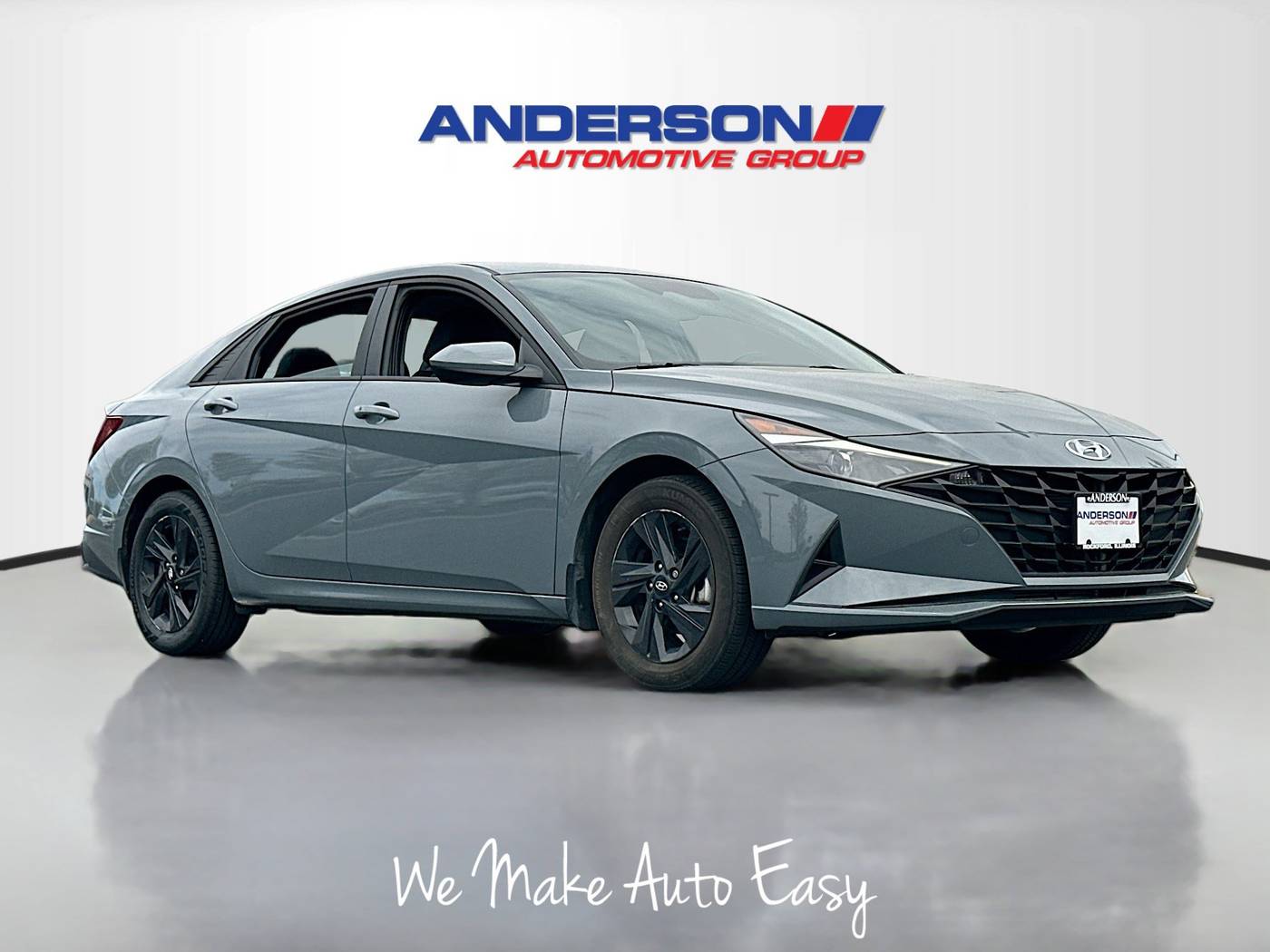 2023 Hyundai Elantra Hybrid Blue — Sedan — 51,603 mi — Rockford, IL