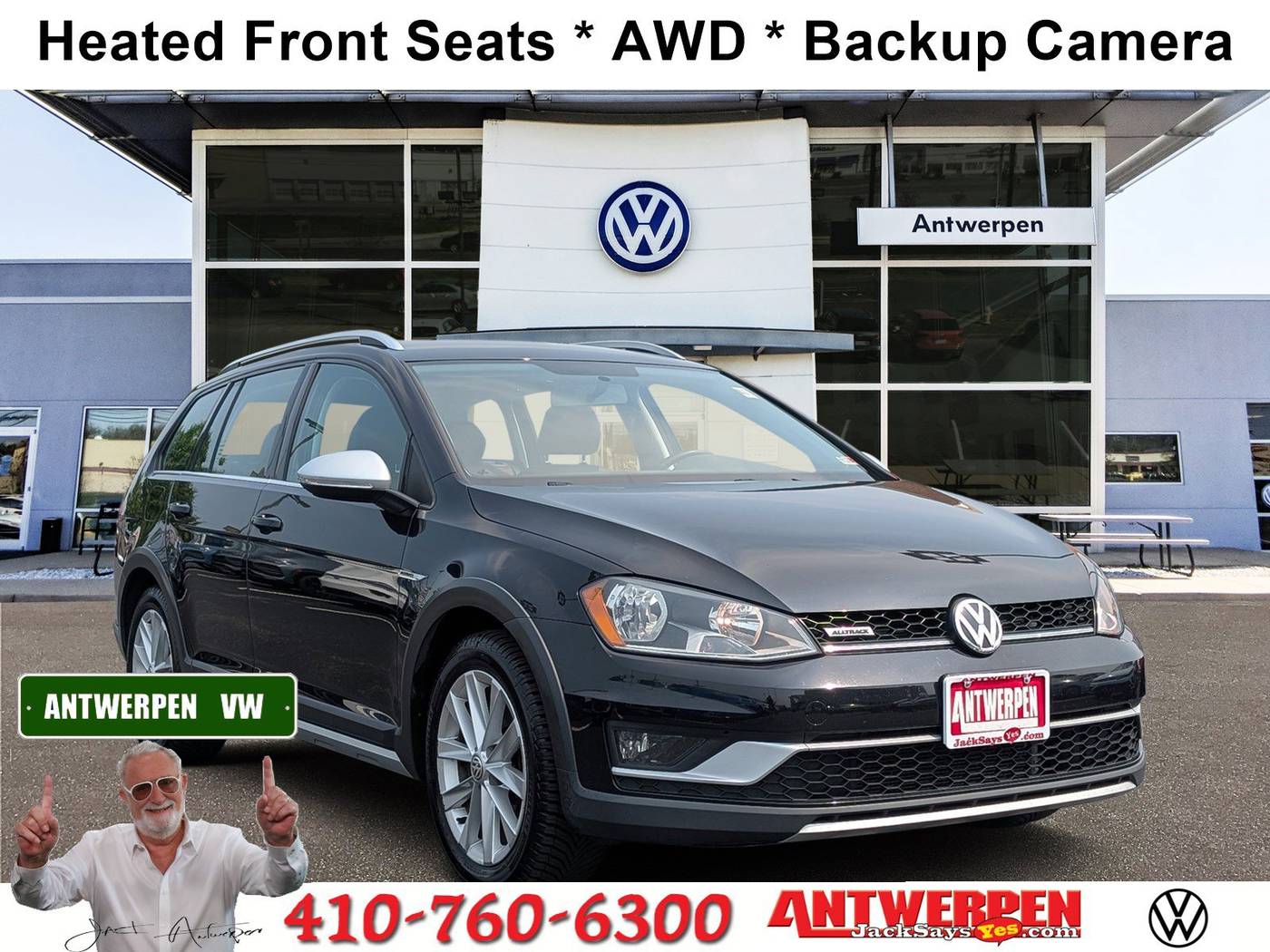 2017 Volkswagen Golf Alltrack S — Wagon — 92,720 mi — Pasadena, MD