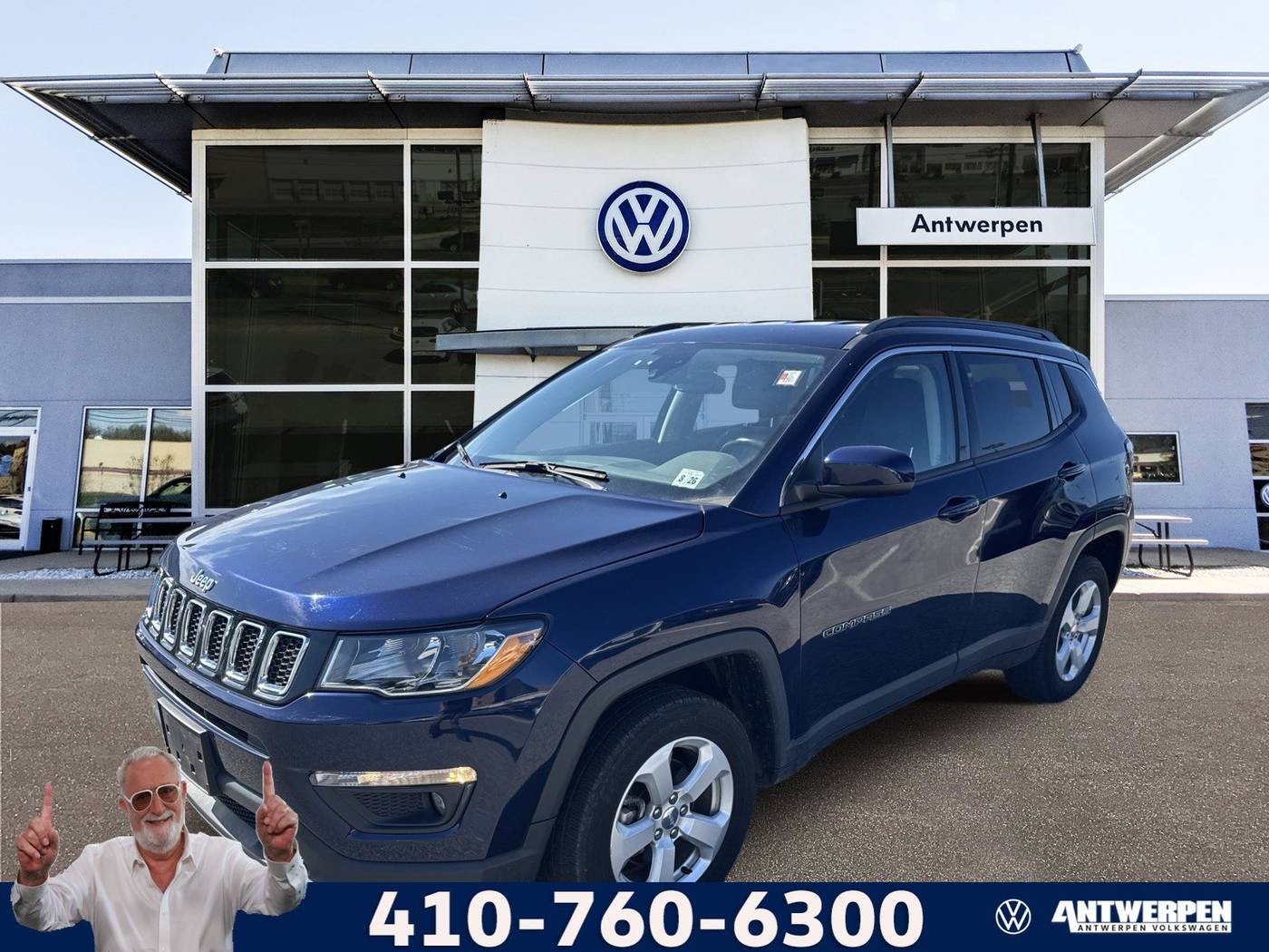 2021 Jeep Compass Latitude — SUV — 33,804 mi — Pasadena, MD