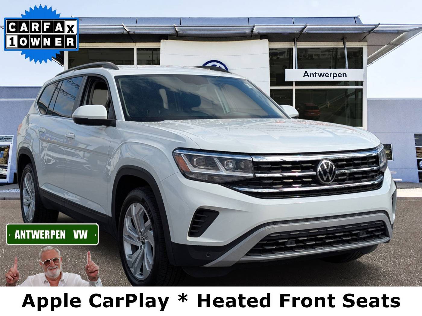 2021 Volkswagen Atlas SE with Technology — SUV — 66,233 mi — Pasadena, MD