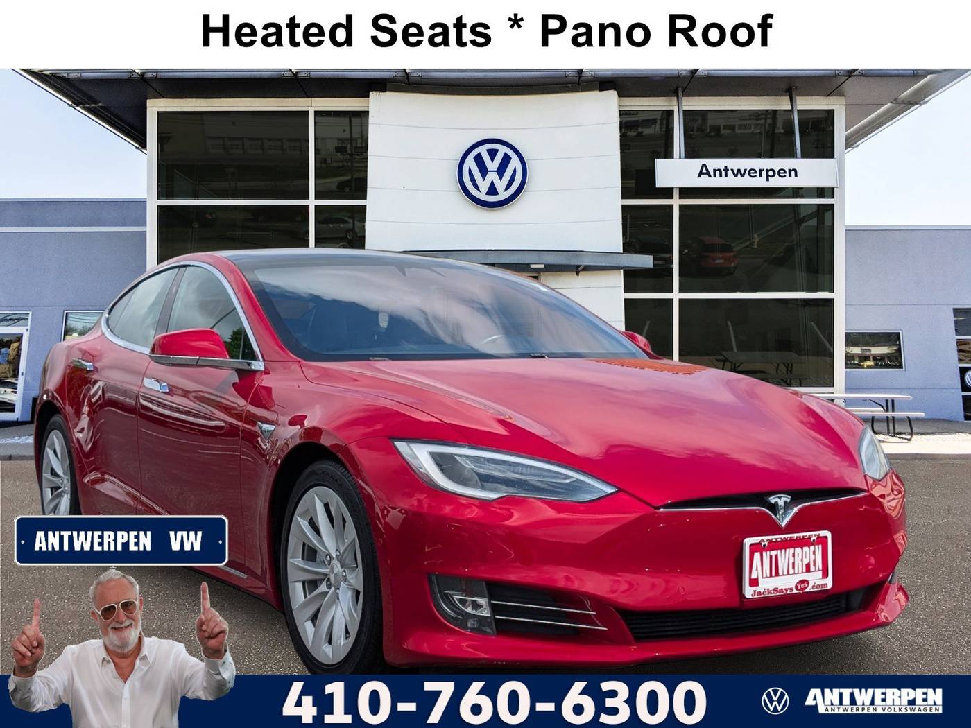 2017 Tesla Model S 100D — Hatchback — 57,731 mi — Pasadena, MD