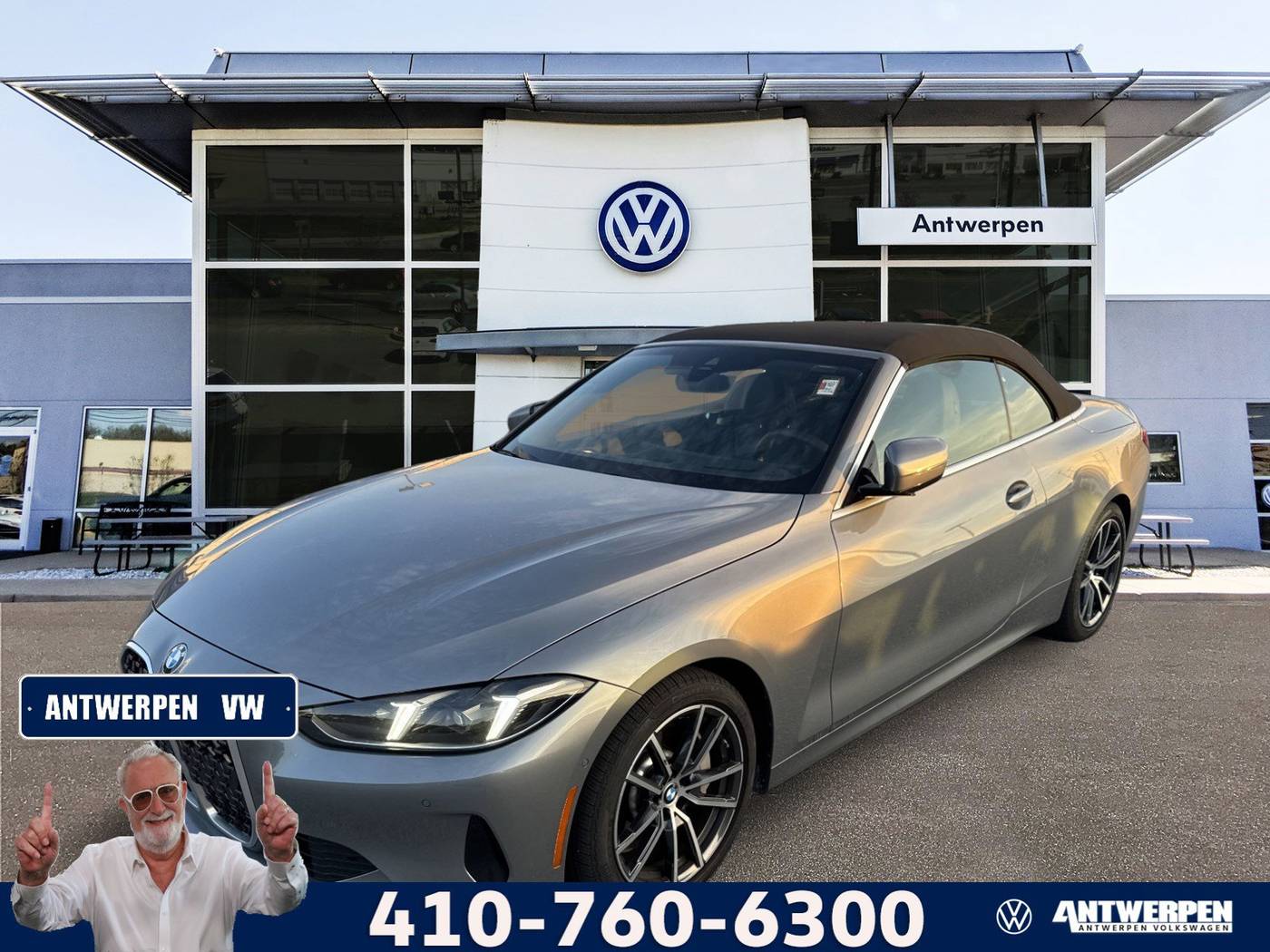 2025 BMW 4 Series 430i — Convertible — 18,565 mi — Pasadena, MD