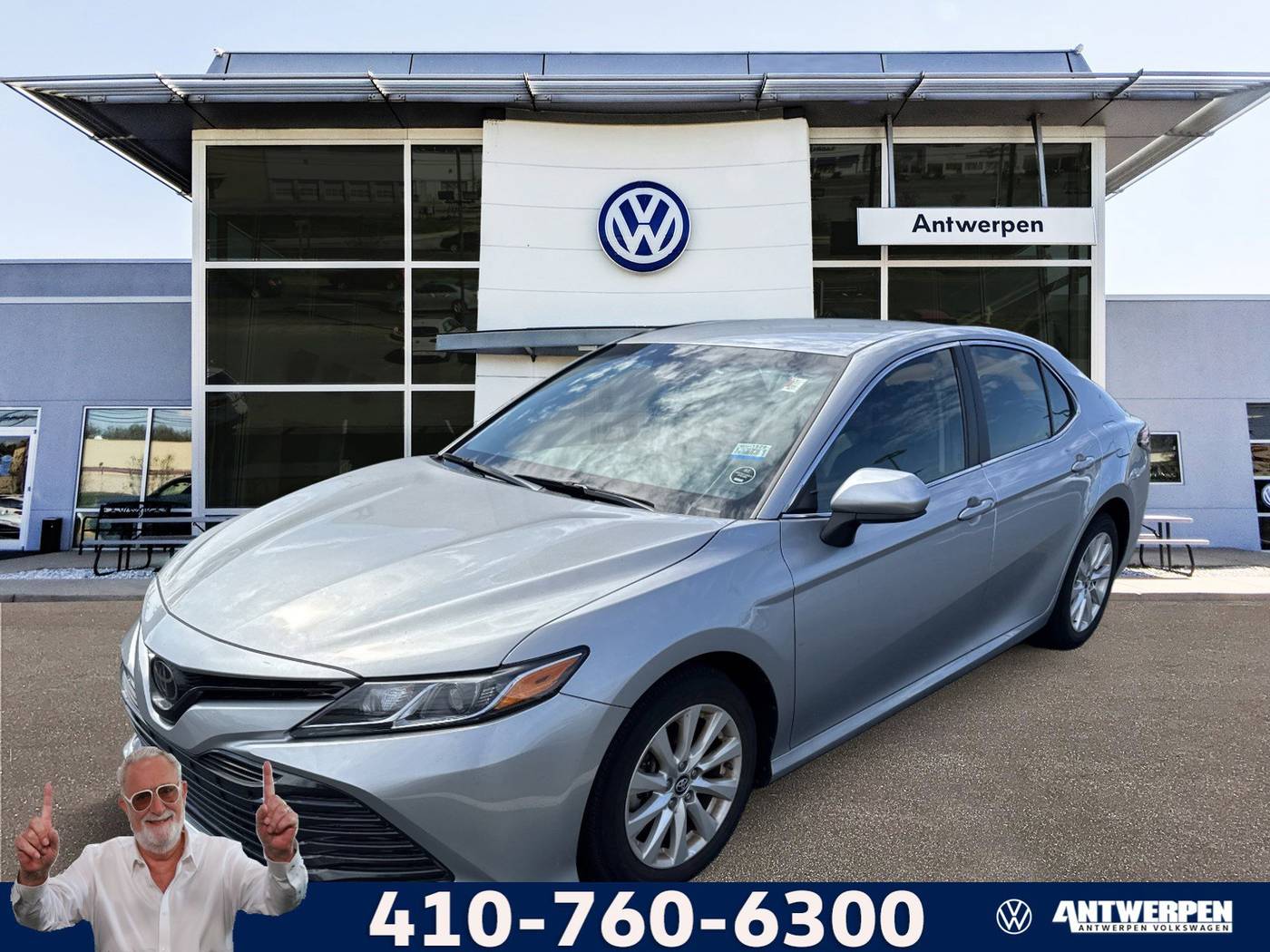 2018 Toyota Camry LE — Sedan — 10,657 mi — Pasadena, MD